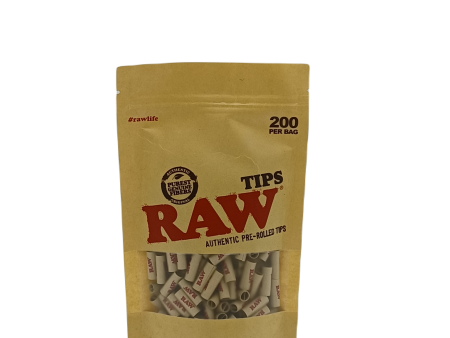 Raw Pre Rolled Tip Bag 200ct Online Hot Sale