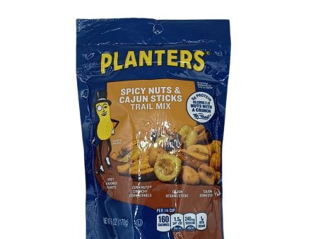 Planters Trl mix Nuts & Cajun Sticks 6oz on Sale