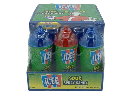 Icee Sour Spray .85oz 12ct Supply