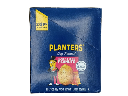 Planters Pnuts Swt & Spicy 1.75oz 18ct Cheap