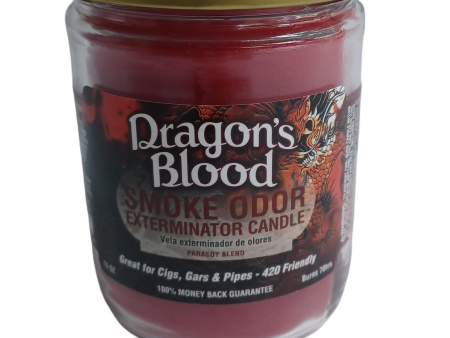 Smoke Odor Dragon s Blood Candle 13oz Hot on Sale