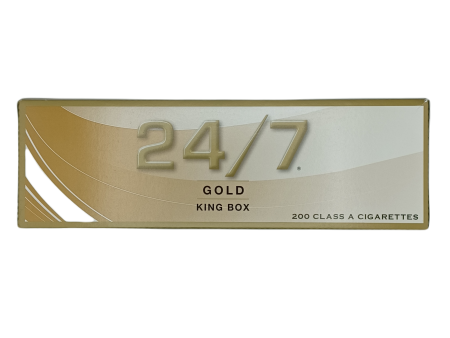 24 7 Gold King Box 10 20pk Sale