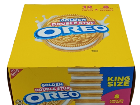 Oreo Golden Double Stuff King Size 4.15oz 8 12ct For Discount