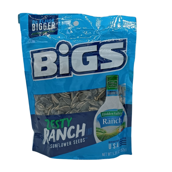 Bigs Zesty Ranch Sunflower Seeds 5.35oz For Cheap