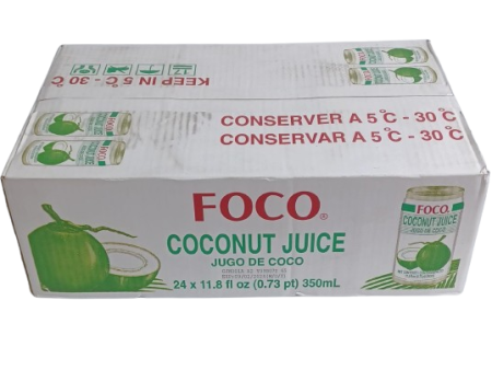 Foco Coconut Wtr 11.8oz 24ct Hot on Sale