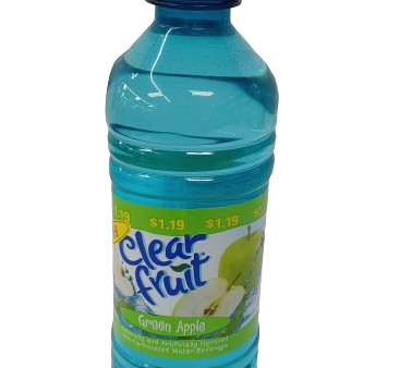 ClearFruit Green Apple 16.9z 24ct For Cheap