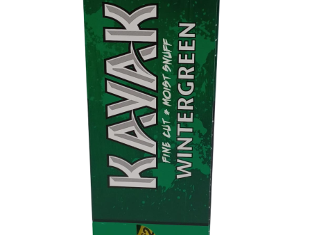 Kayak Fine Cut Wintergreen $2.99 1.2oz 10ct Discount