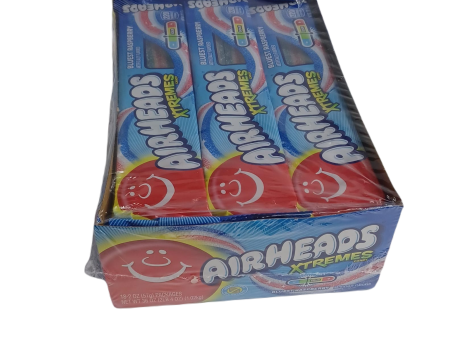 AirHeads xtremes bluest rasp 18ct on Sale