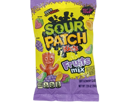 Sour Patch Kids Fruit Mix 7.35oz PEG Supply