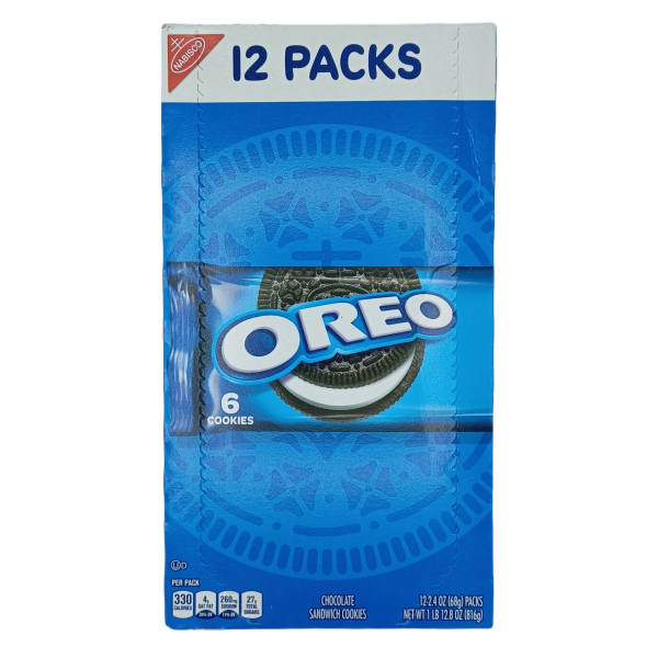 Oreo Cookies Share Size 2.4oz 12ct Sale