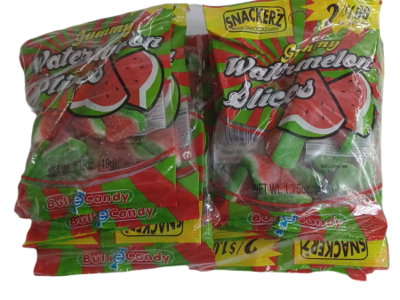 Snackerz 2 $1 watermelon slices 12ct Fashion