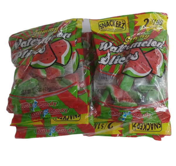 Snackerz 2 $1 watermelon slices 12ct Fashion