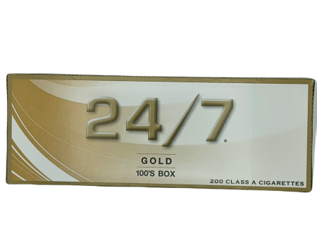 24 7 Gold 100 S Box 10 20pk on Sale