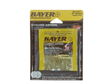 Bayer Aspirin Blister 12ct on Sale