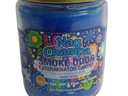 Smoke Odor Nag Champa Candle 13oz Sale