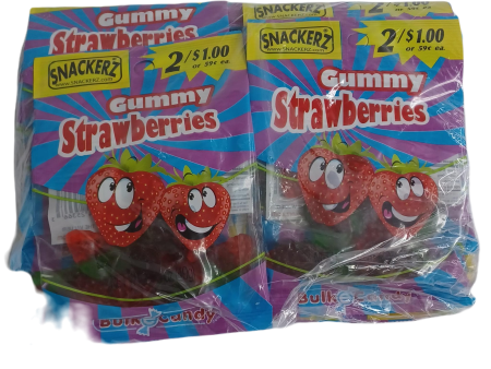 Snackerz 2 $1 gummy strawb 12ct Online