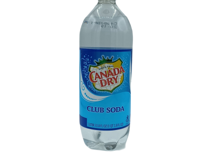 Canada Dry Club Soda 1L 15ct Online now