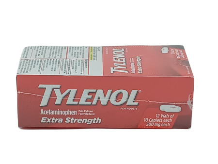 Tylenol Extra Strength Vials 10 12ct Fashion