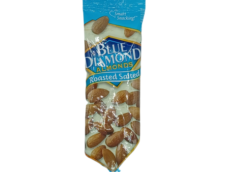 Blue Diamond Almond Roasted Salted 1.5oz 12ct For Sale