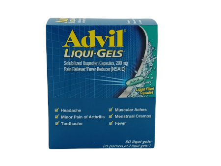 Advil Liquid Gel 2 25ct on Sale