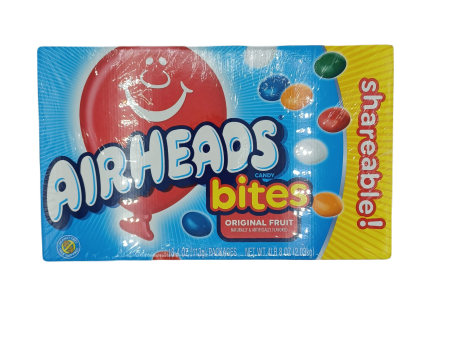 AirHeads Bites Orginial Fruit Share Size 4oz 18ct Online now