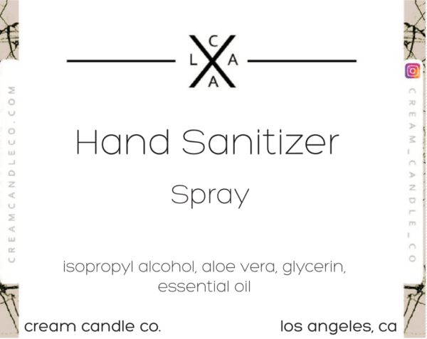 Black Raspberry Vanilla- Hand Sanitizer Spray Fashion