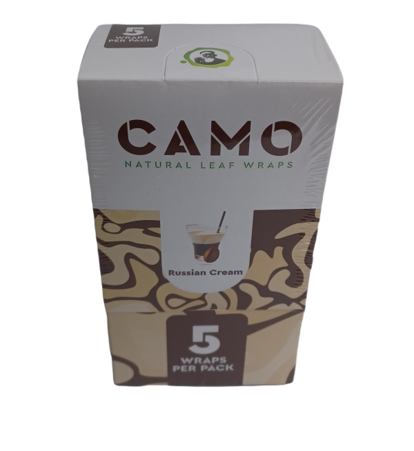 Camo Russian Cream Wrap 25 5ct Afghan on Sale