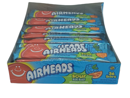 AirHeads Sour Blue Blast 36ct Online Sale