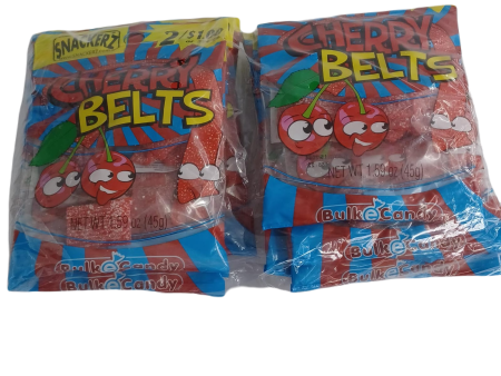 Snackerz 2 $1 cherry belts 12ct For Sale