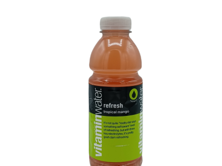 Vitamin Water Refresh Tropical Mango 20oz 12ct Hot on Sale