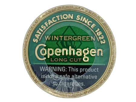 Copenhagen Long Cut Wintergreen 1.2oz 5ct For Cheap