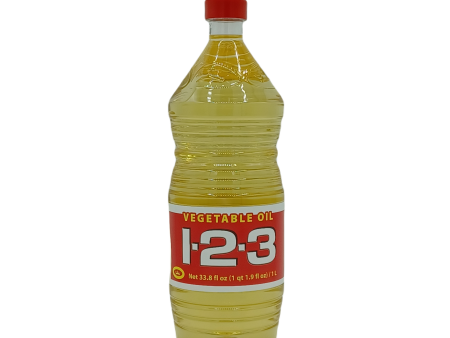 123 Vegetable Oil 33.8oz For Discount