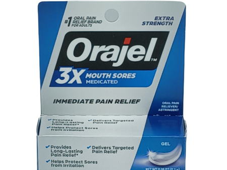 Orajel 3x MouthSores Gel .18oz Online Sale