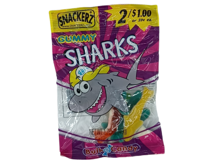 Snackerz 2 $1 Gummy Sharks 12ct Online