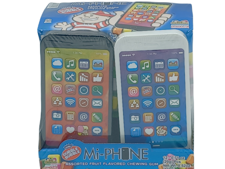 Dubble Bubble Mi Phone Candy .71oz 12ct Hot on Sale