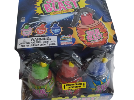 Sour Blast Candy 2.01oz 12ct Supply