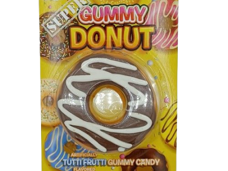 Gummy Donut Tutti Fruti 5.29oz Fashion