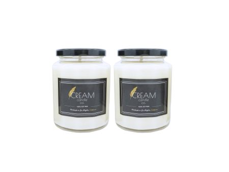 2 Large Candle Combo For Discount