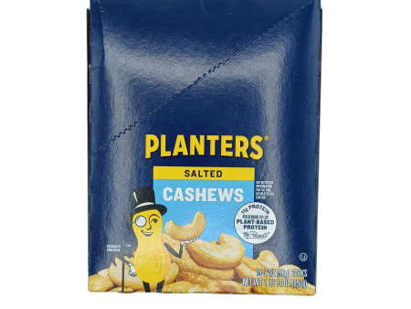 Planters Salted Cashews 2oz 15ct on Sale