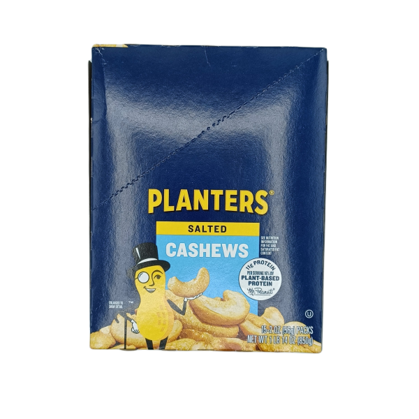 Planters Salted Cashews 2oz 15ct on Sale