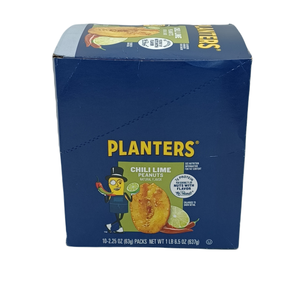 Planters Pnuts Chili Lime 2.25oz 10ct Online Hot Sale