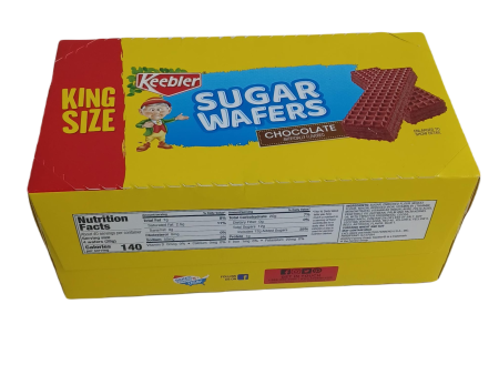 Keebler Sugar Wafers Chocolate 4.4oz  9ct For Sale