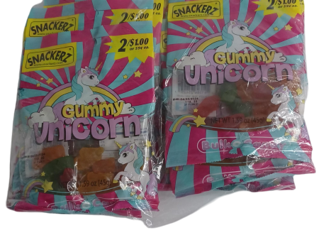 Snackerz 2 $1 Gummy Unicorn 12ct Online