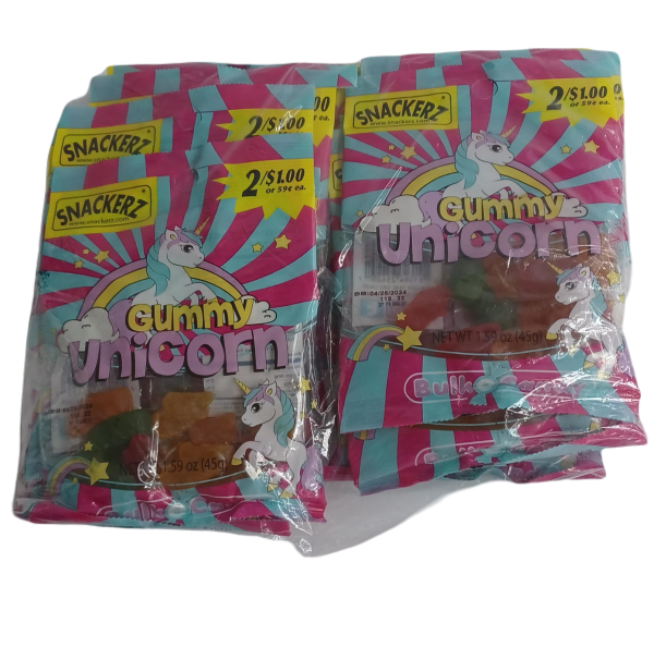 Snackerz 2 $1 Gummy Unicorn 12ct Online