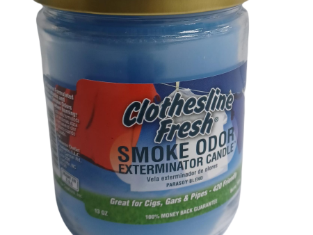 Smoke Odor Clothesline Fresh Candle 13oz Cheap