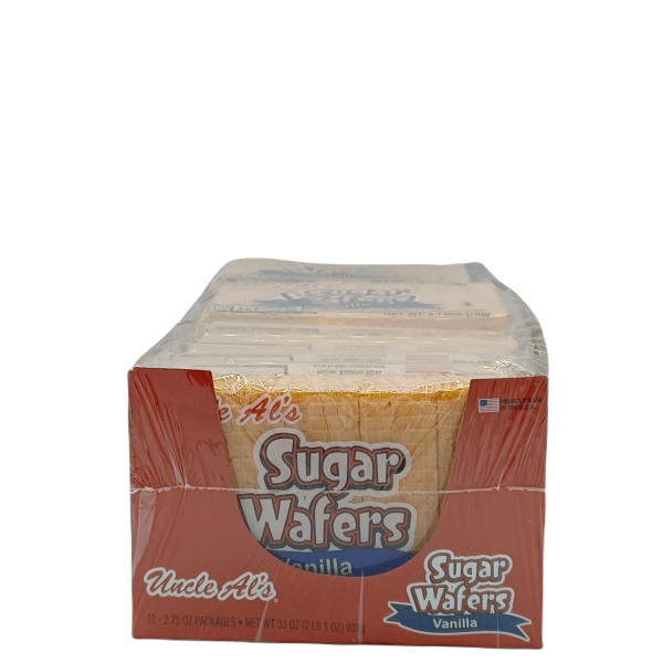 Uncle Al s Sugar Wafers Vanilla 2.75oz 12ct Online now