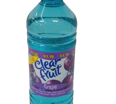 ClearFruit Grape 16.9z 24ct Discount