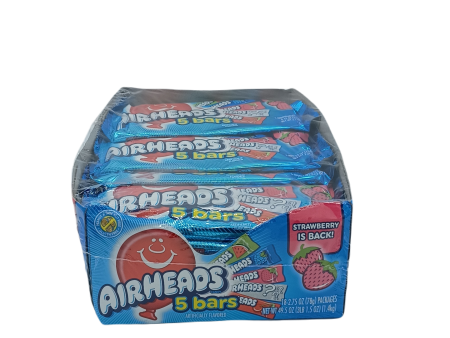 AirHeads 5 Bars 2.75oz 18ct Online