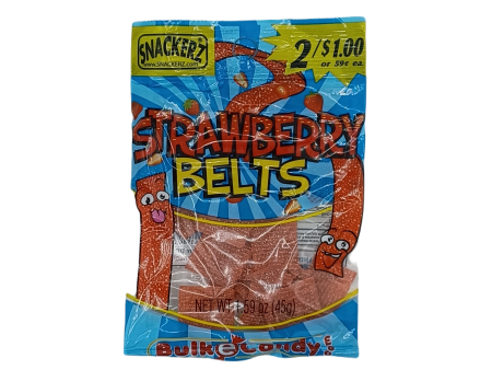 Snackerz 2 $1 strawberry belts 12ct Hot on Sale