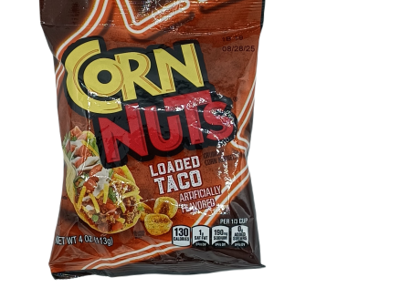 Corn Nuts Loaded Taco 4oz PEG For Discount